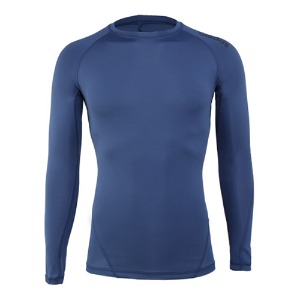 아디다스 알파스킨 스포츠 롱슬리브 티셔츠 (블루) - 4576